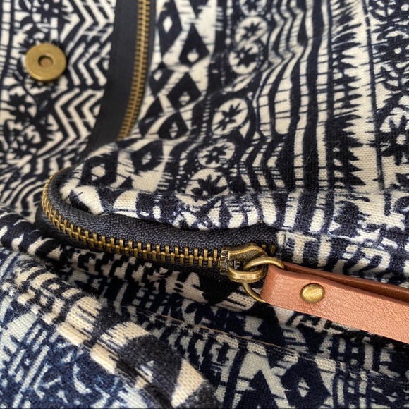 Jersey Aztec Print Backpack-Madden Girl - Picture 9 of 10